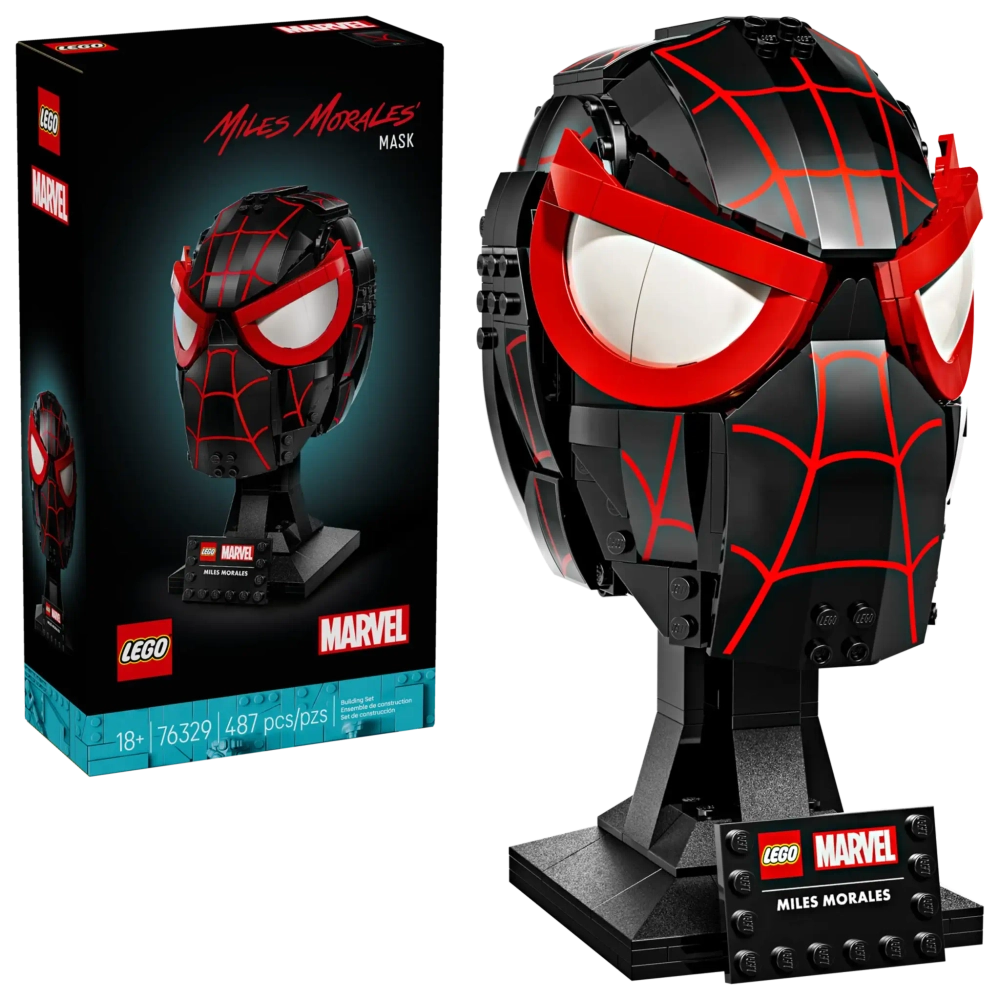 Конструктор LEGO Marvel 76329 Маска Майлза Моралеса