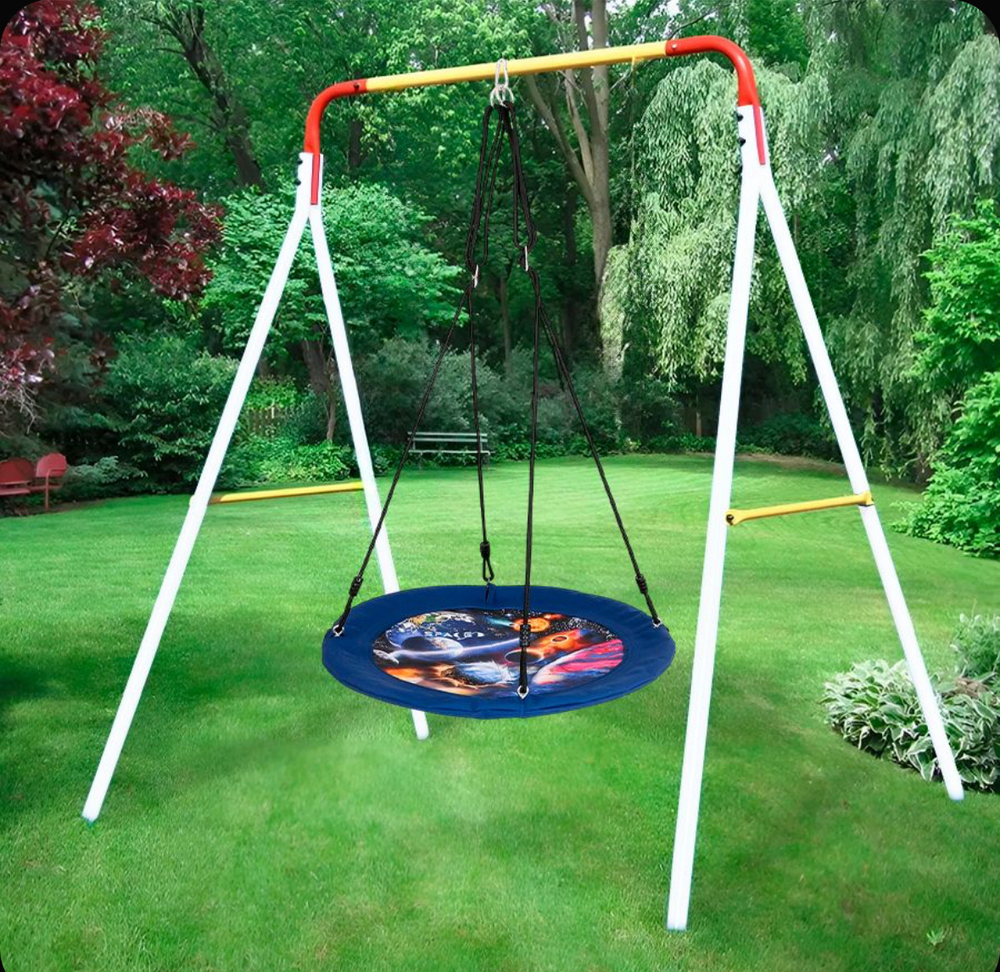 Уличные качели "гнездо" 85мм ПВХ дизайн