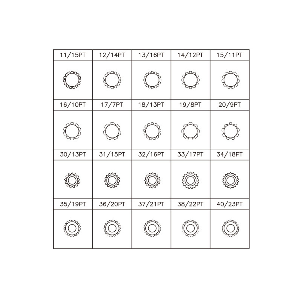 KING TONY (9BW0221) Набор насадок для монтажа/демонтажа секреток колес BMW, 21 предмет