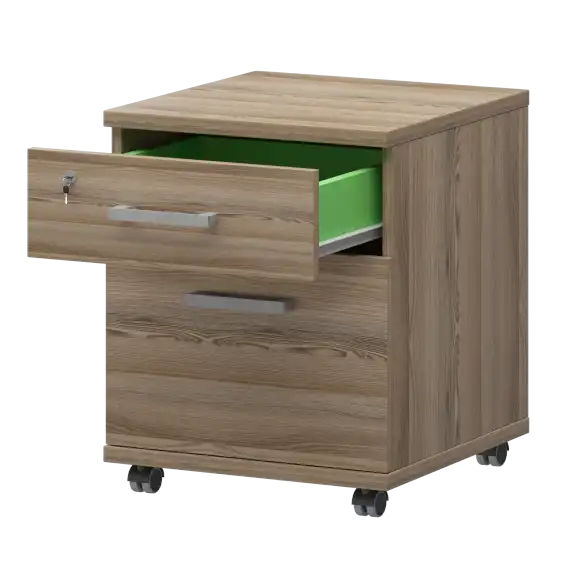 Тумба подкатная файловая НТ-330.ФЛ 430x442x583 Аргентум