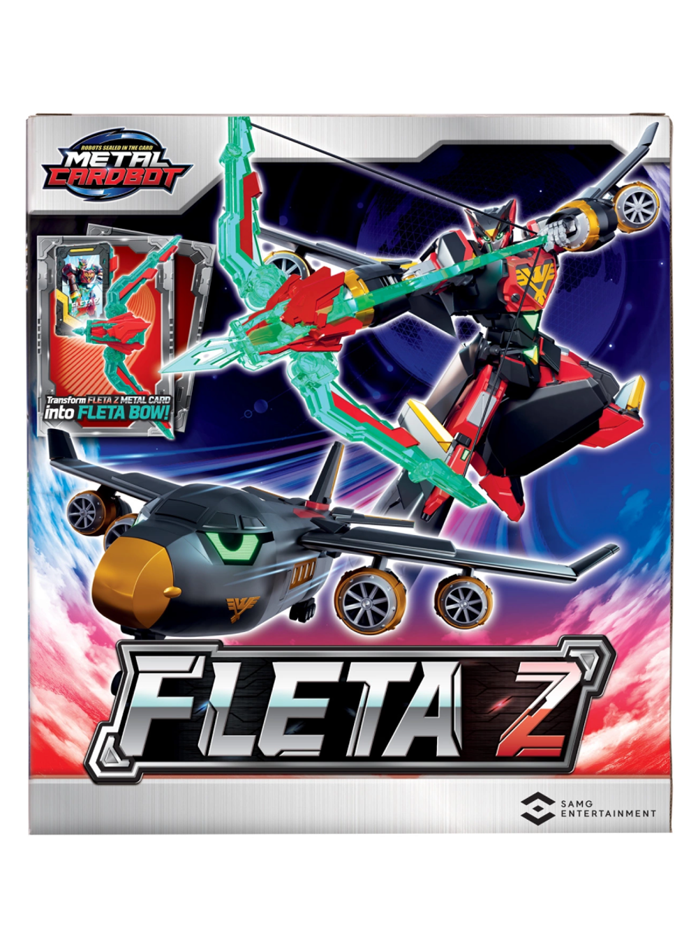 Робот-трансформер Fleta Z Metal Cardbot 64311