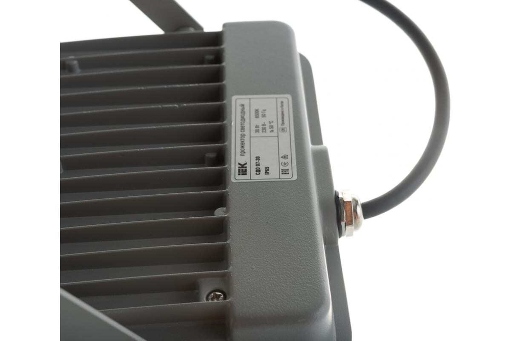 Прожектор LED СДО-30w 6500К 2700Лм IP65 IEK LPDO701-30-K03