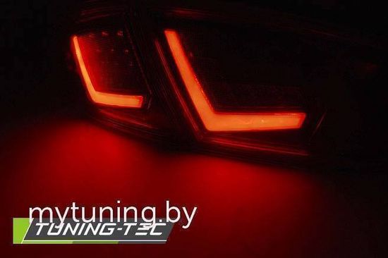 Задние фонари RED SMOKE LED BAR для Seat Leon 2(II) FL