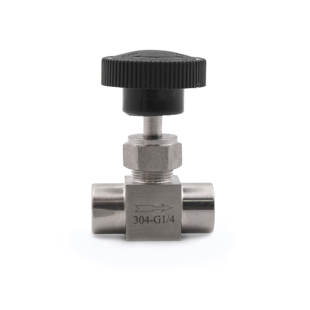 Игольчатый кран из нержавеющей стали