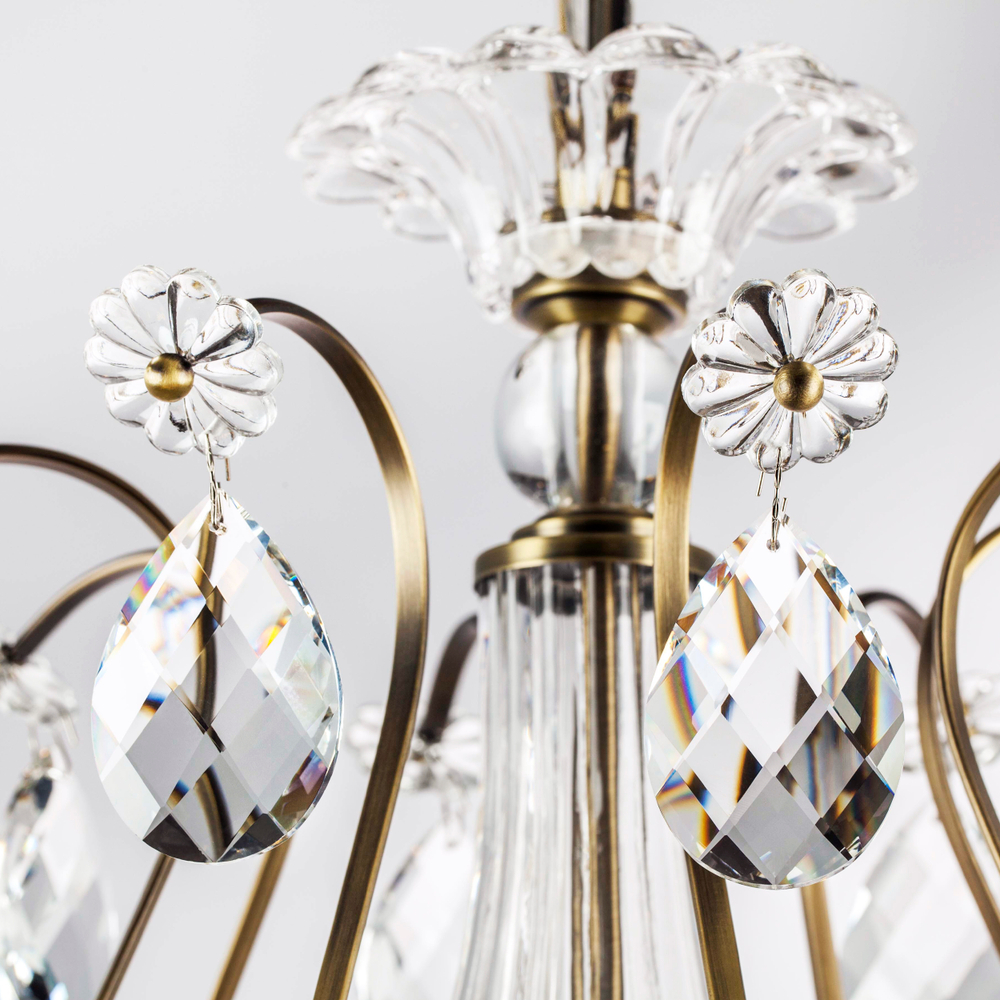 790111 Люстра SCHON 11х60W E14 Бронза