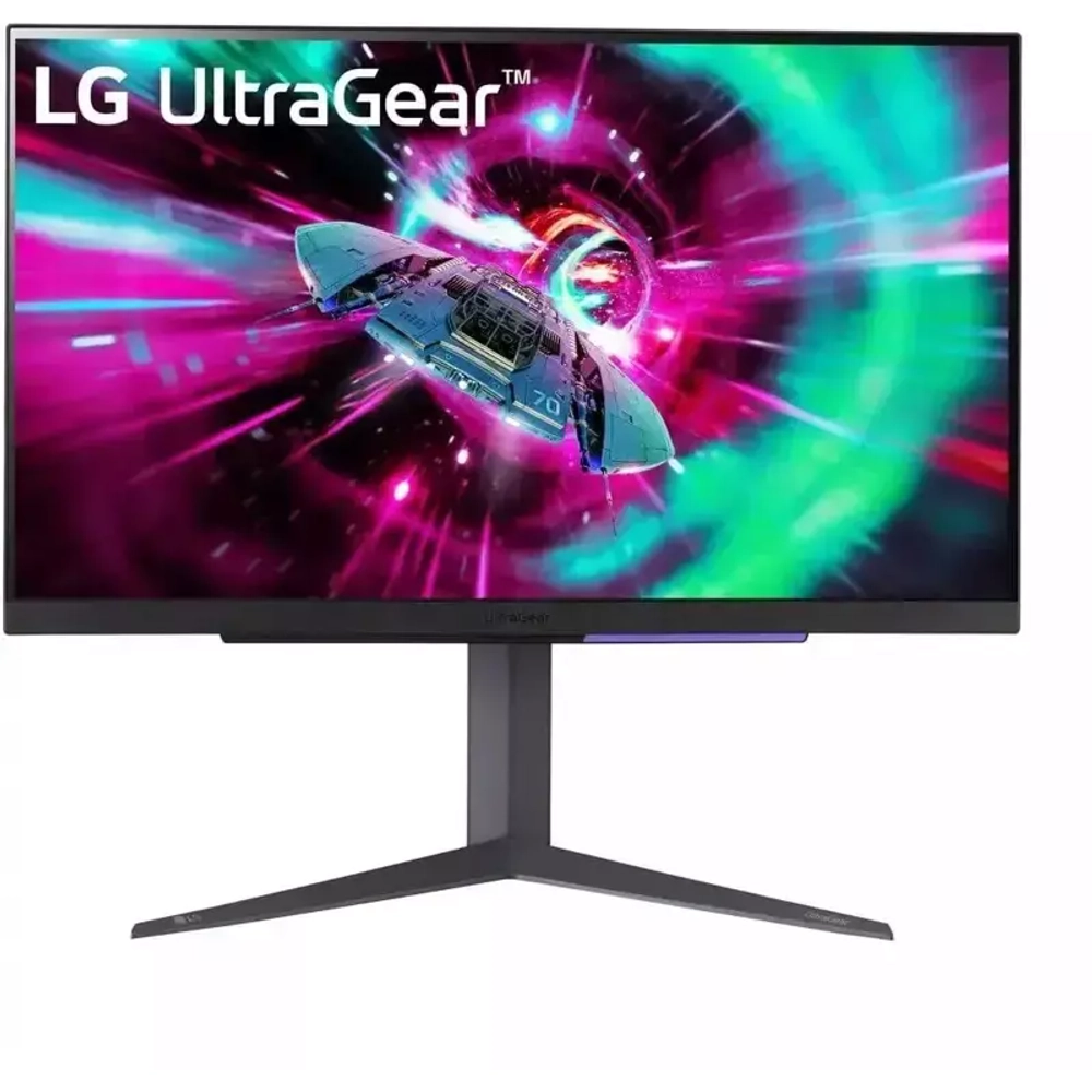 Монитор LG 27"; UltraGear 27GR93U-B IPS monitor, 3840x2160, 400cd/m2, 16:9, 1мс (GtG), HDMIx2, DP, Audio out, USB hub, 144Hz