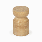 Кофейный столик Sand диаметр 28 мрамор, бежевый