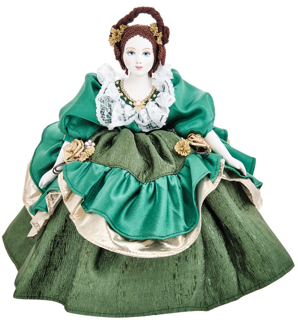 РусКукла RK-533/2 Кукла-грелка «В пышном платье»