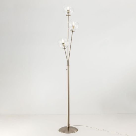 CL102931 Томми Хром Мат. Св-к Торшер