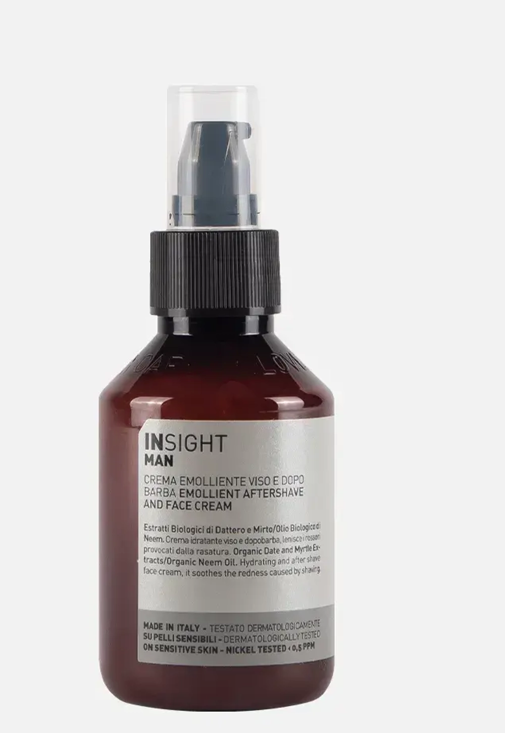 Крем для лица и после бритья EMOLLIENT FACE AND AFTERSHAVE CREAM INSIGHT MAN, 100 мл