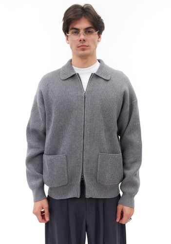 Джемпер на молнии LAINE серый