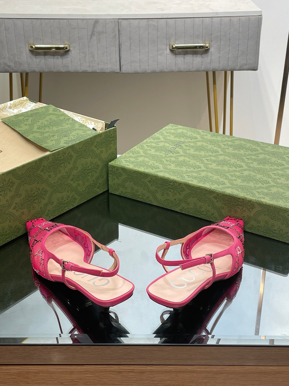 Gucci GG Slingback Pump 3.5 cm