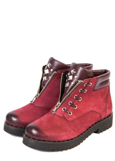 Женские полусапоги | 2907 (бордовый)