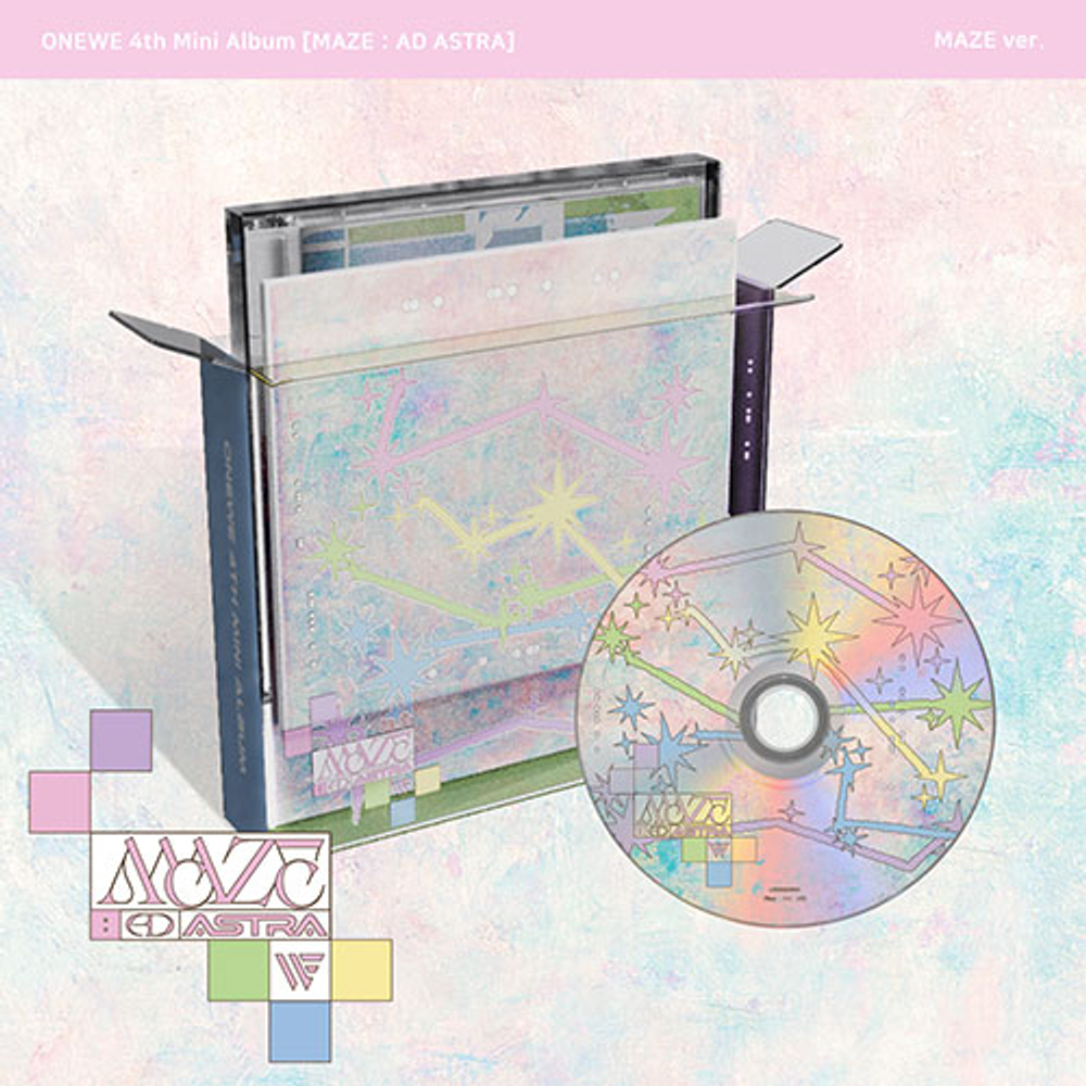 Альбом ONEWE - 4th Mini Album MAZE : AD ASTRA (MAZE ver.)