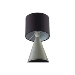 8132/1T MODERNI LN25 000 серый/черный, керамика/текстиль Настольная лампа Е14 1*40W 220V SEGI