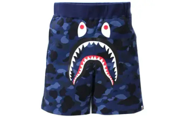 A Bathing Ape Color Camo Shark Sweat Шорты