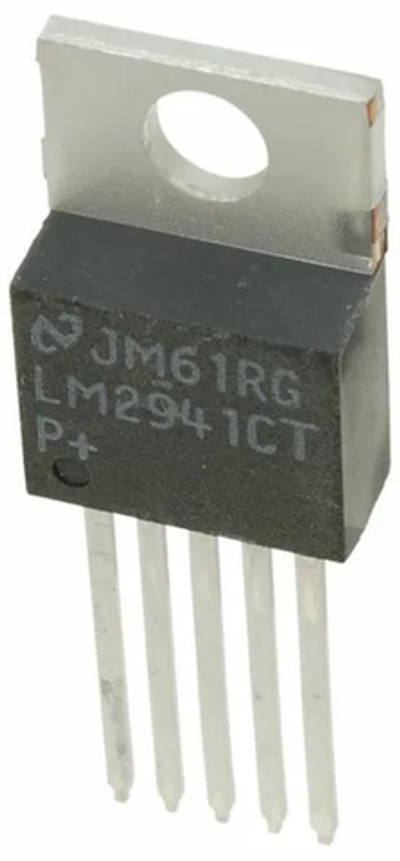 LM2941T Регулятор с низким падением напряжения, регулировкой выхода, 1А