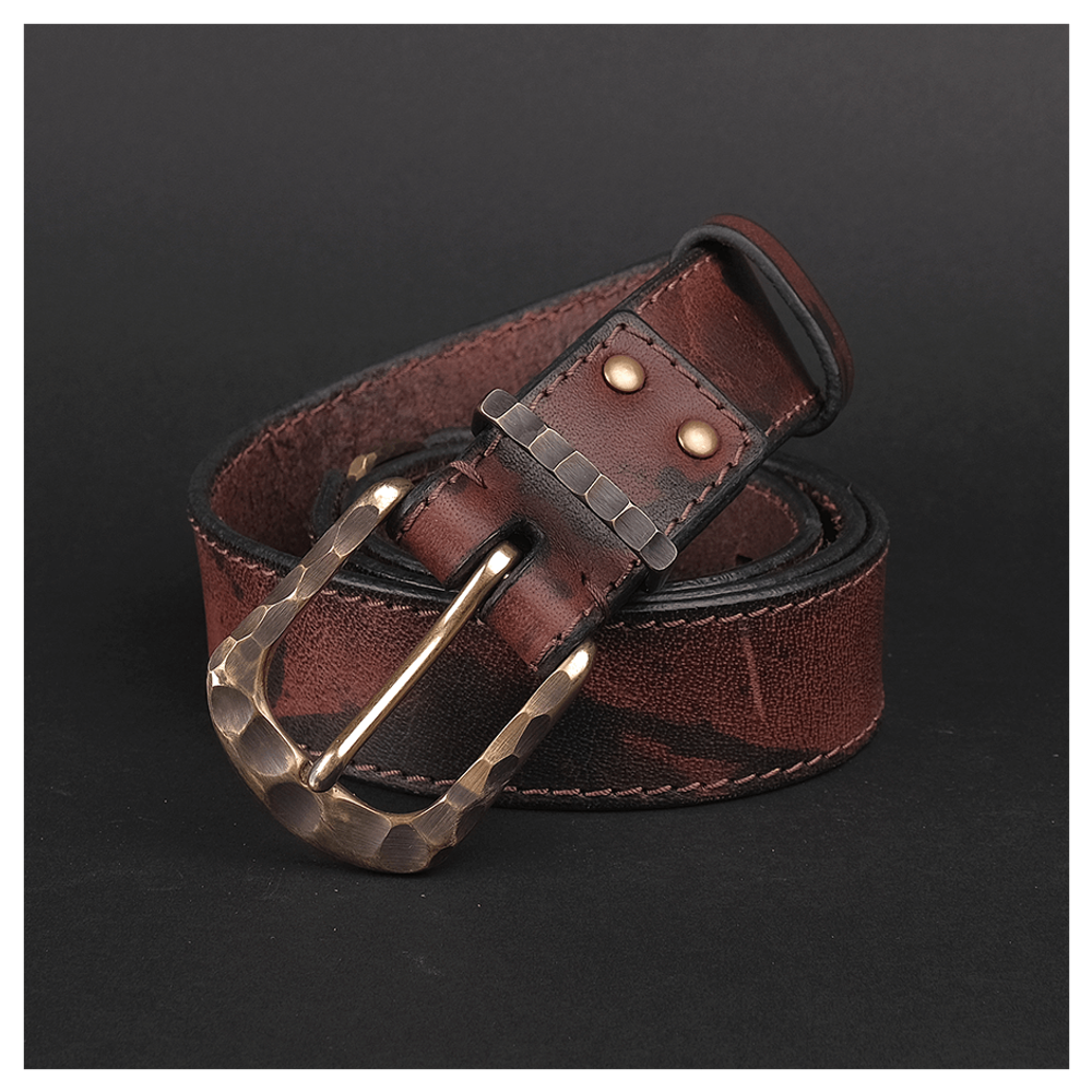 Кожаный ремень «Собранность духа»