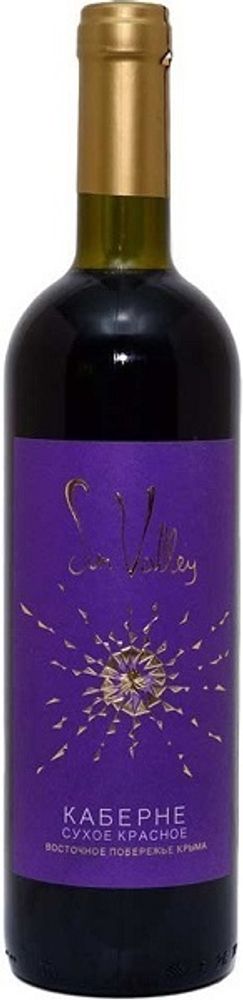 Вино Солнечная Долина Каберне Вино Солнечная Долина Каберне