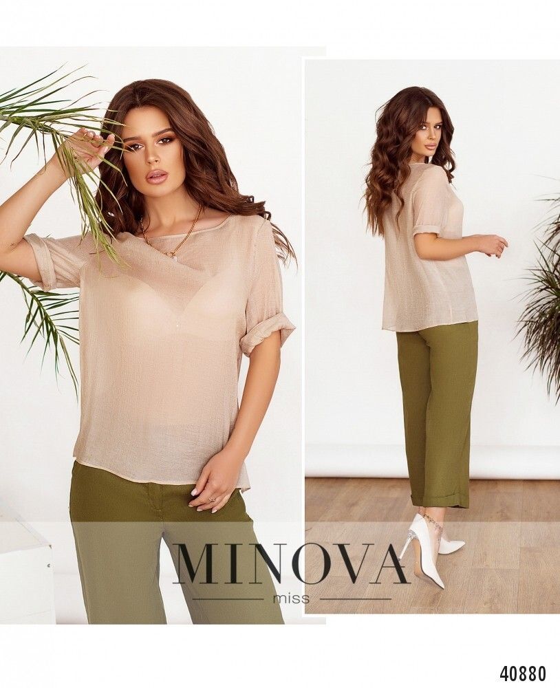 Кофточка 2019-капучино Minova