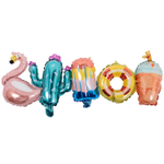 Шар Фольгированный Гирлянда летняя (Ассорти)