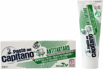 Pasta del Capitano Зубная паста Antitartar for Smokers / От зубного камня для курящих 75 мл