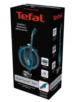 Пылесос Tefal TY6751WO 750Вт голубой/черный
