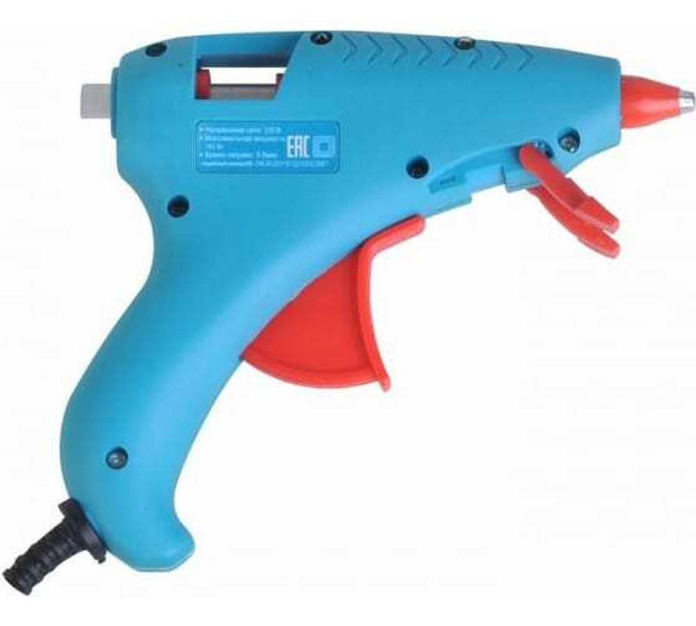 ПИСТОЛЕТ КЛЕЕВОЙ СОЮЗ 160ВТ 2 СТЕРЖНЯ В КОМПЛ БЛИСТЕР КПС-24600