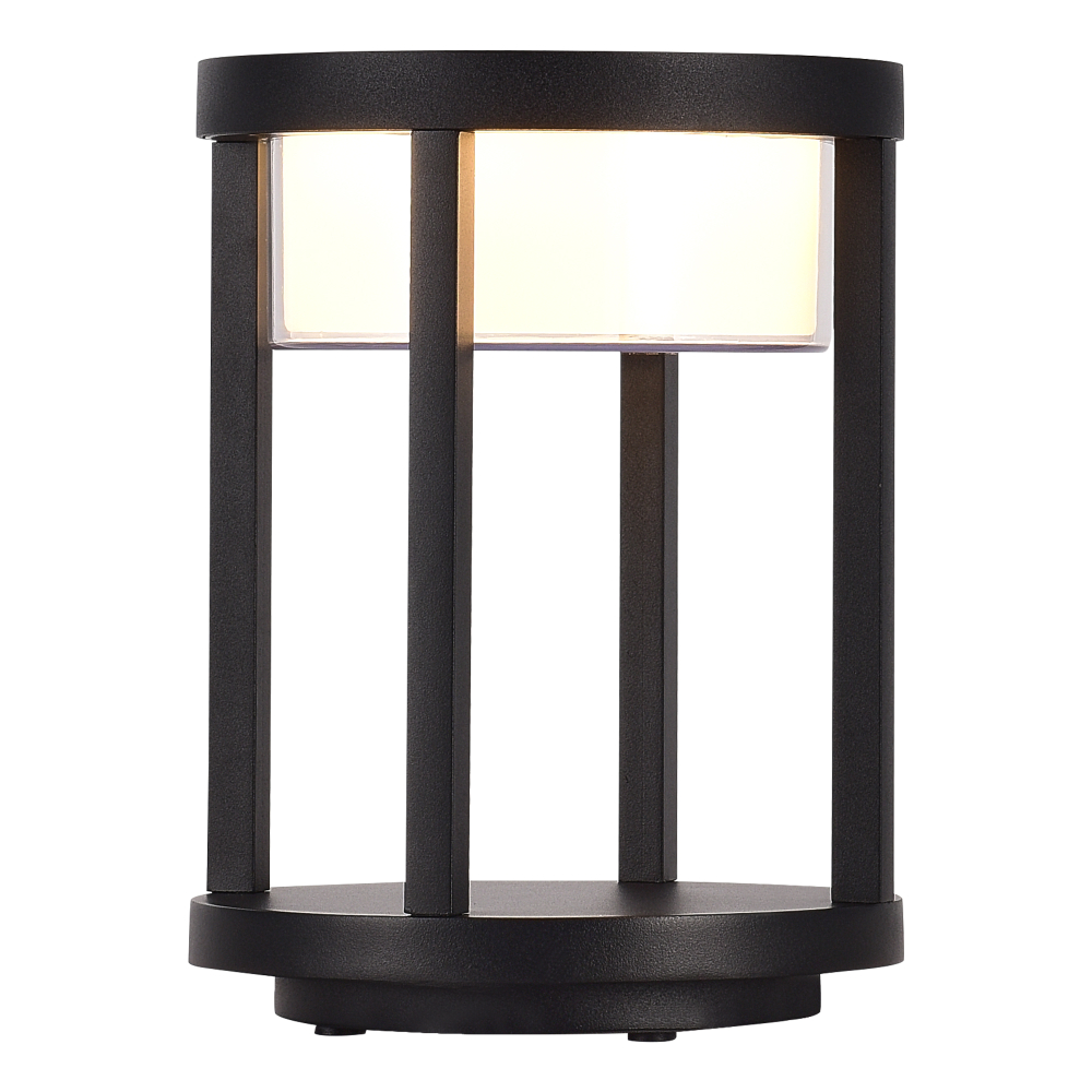 Светильник светодиодный, черный, LED, 9