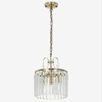 Citilux Инга CL335133 Люстра хрустальная подвесная Бронза