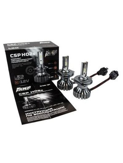 LED лампы в авто AMP CSP H02s H4 ()