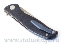 Нож Широгоров F3 NS M390 Ф3 Blue CF 3D подшипникифотография - 11