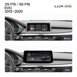 Магнитола BMW X6 F16 2018-2019 EVO - FarCar BMW2001 монитор 12.3" на Android 13, 8Гб+128Гб, CarPlay, 4G SIM-слот