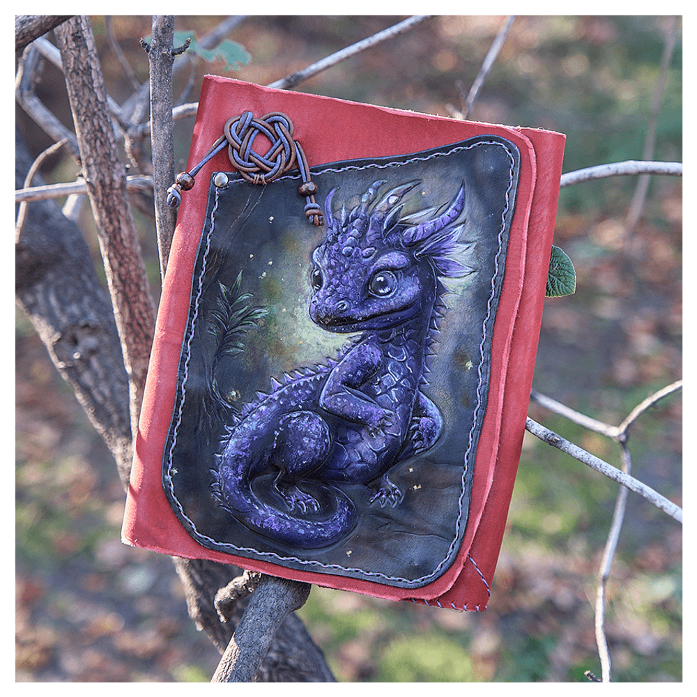 Кожаный ежедневник «Дракон»