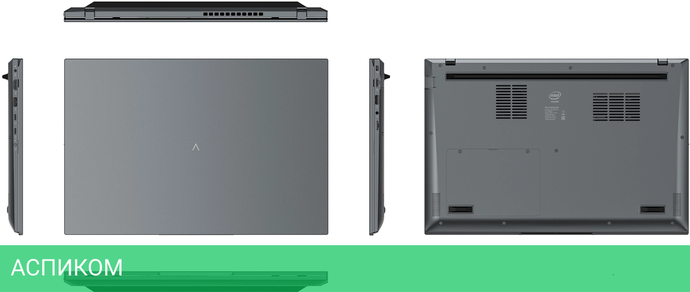 Ноутбук Digma Pro Fortis M Grey (DN15P3-8CXW04)