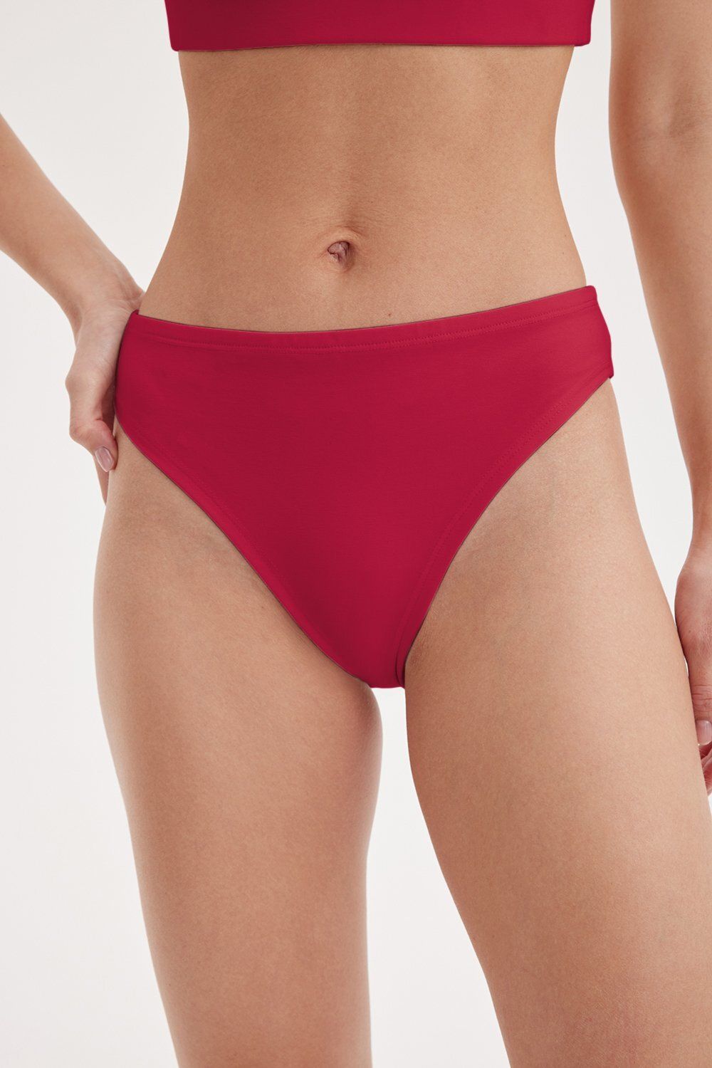 Трусы бразилиана "Брусника" женские