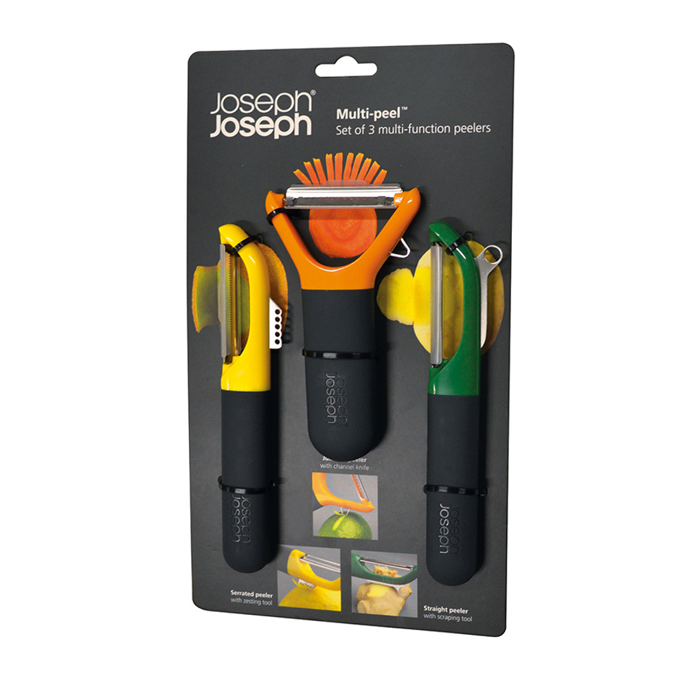 Овощечистка с горизонтальным зубчатым лезвием Julienne Joseph Joseph