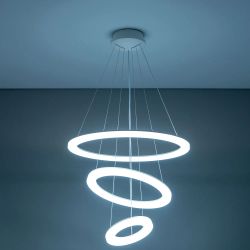 Citilux Электрон Смарт CL710A104S Умная люстра подвесная Белая