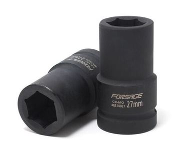 Головка ударная глубокая 57мм (6гр.), 1'' Forsage F-48510057