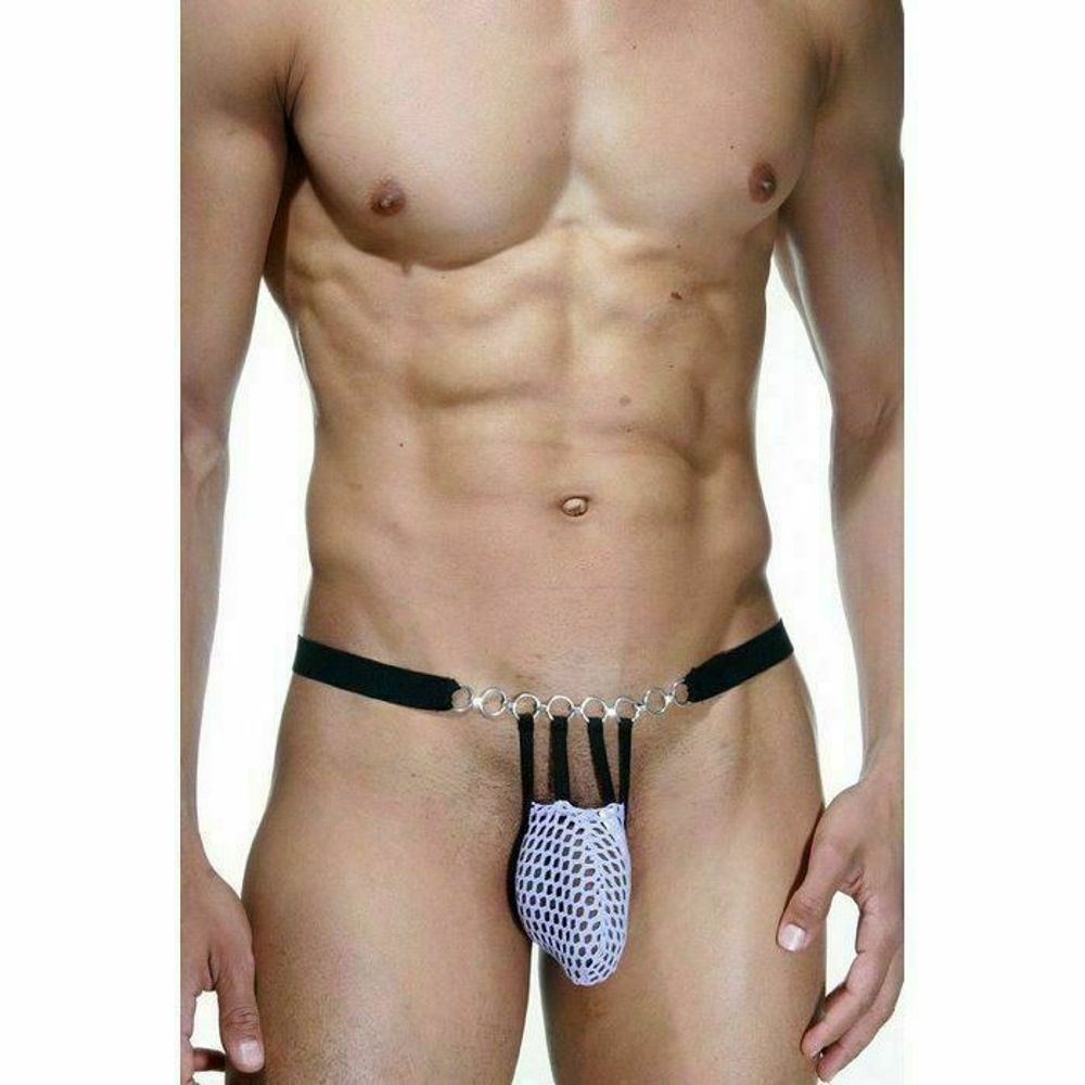 Мужские трусы стринги сиреневые La Blinque LB15354