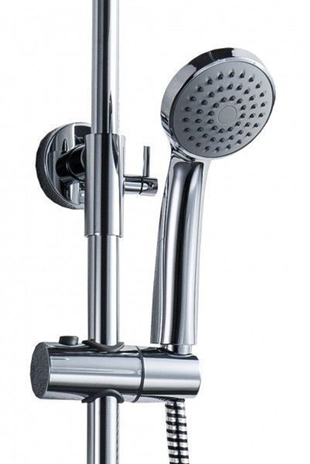 ДУШЕВАЯ КОЛОННА СО СМЕСИТЕЛЕМ ДЛЯ ВАННЫ C ПОВОРОТНЫМ ИЗЛИВОМ BRAVAT OPAL R  F6125183CP-A2-RUS