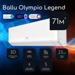 Сплит система BALLU Olympio Legend BSW-24 (до 71 м2)