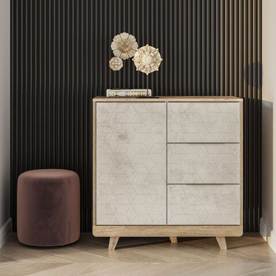 Комод комбинированный дуб каньон