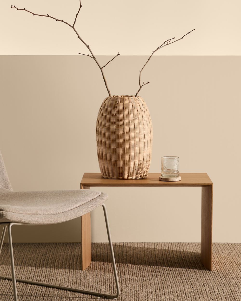 Ваза из ротанга Zilna 40см