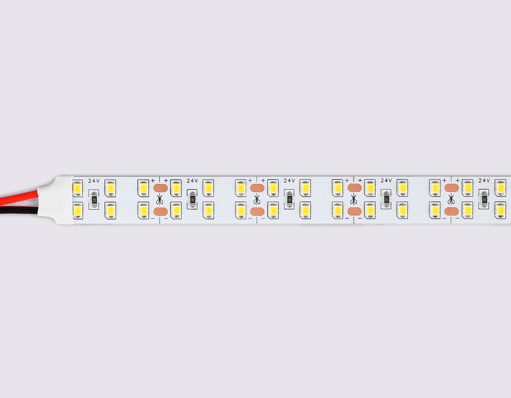 GS3603 2835 204Led/ 20W m/ 24V IP20 6500K/ 5000*14*1.2mm (2 конт.)