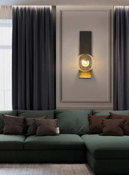 Wall design lamp Fizi Single by Articolo Lighting (1 lampshade )
