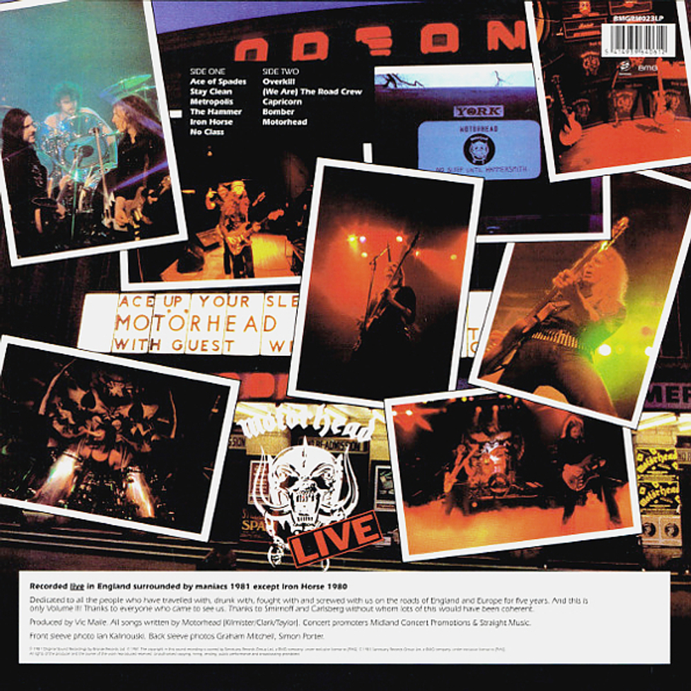 Motorhead / No Sleep 'Til Hammersmith (LP)