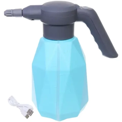Опрыскиватель аккумуляторный 2л цвет голубой USB QW1A