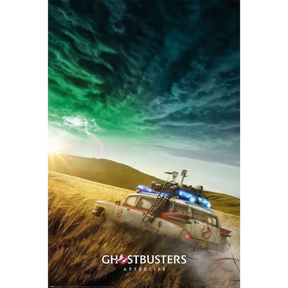 Лицензионный постер (410) Ghostbusters Afterlife (Offroad)