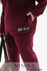 Костюм 2356-бордо Minova